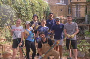 6Sense Corporate Volunteer Gardening Day Team Photo