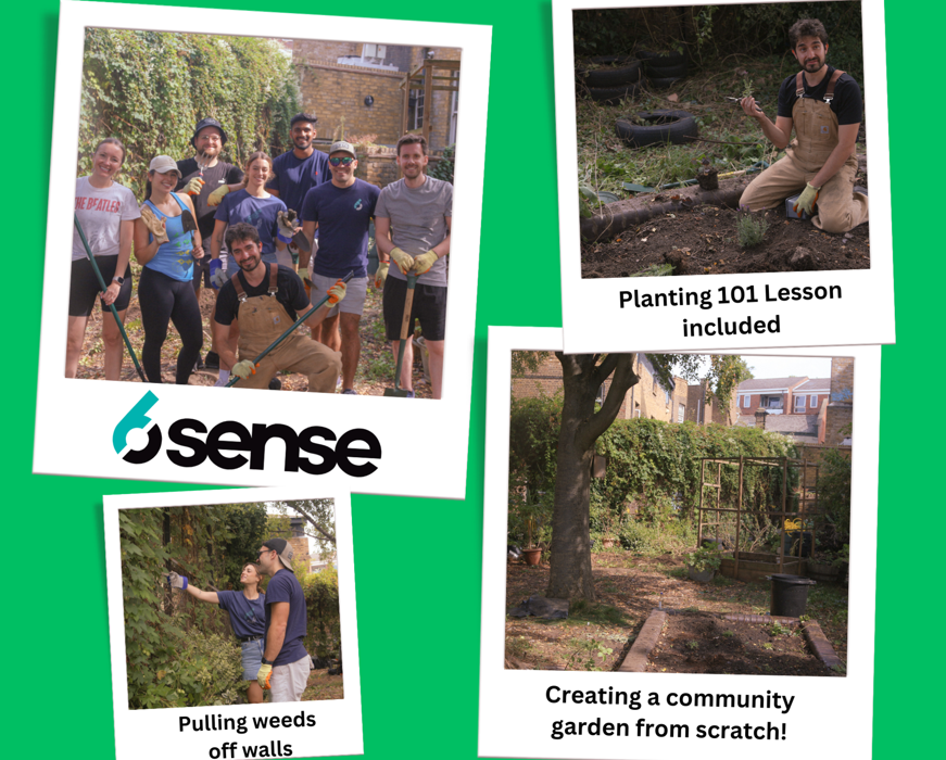 Chilton Rd Estate Corporate Gardening Day Collage